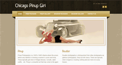 Desktop Screenshot of chicagopinupgirl.com